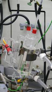 Cyclic voltammetry under inert conditions