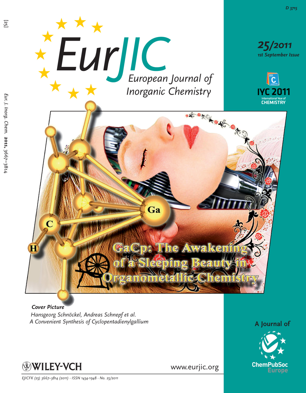 Cover Picture European Journal of Inorganic Chemistry 2011