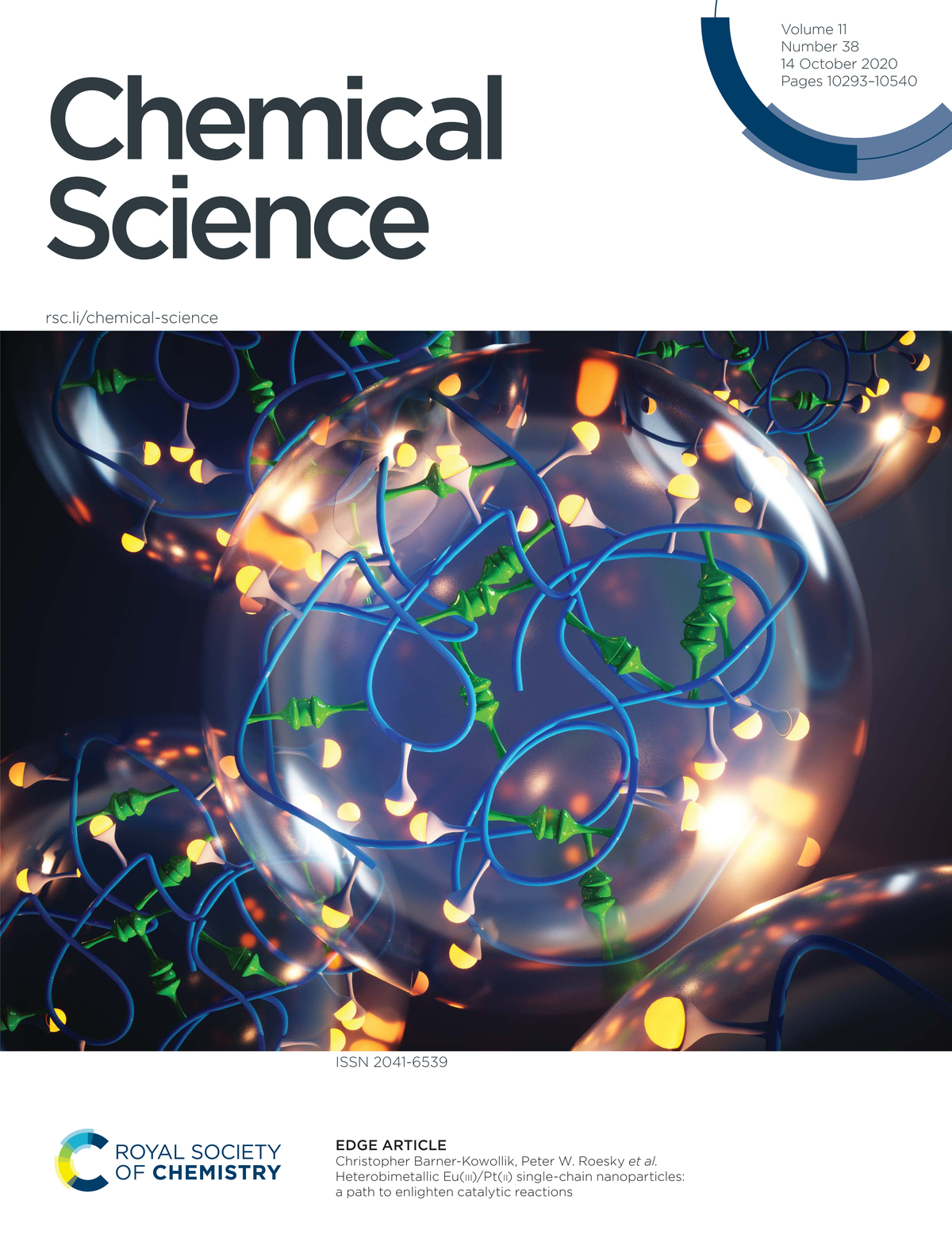 Cover Picture Chemical Science Oktober 2020