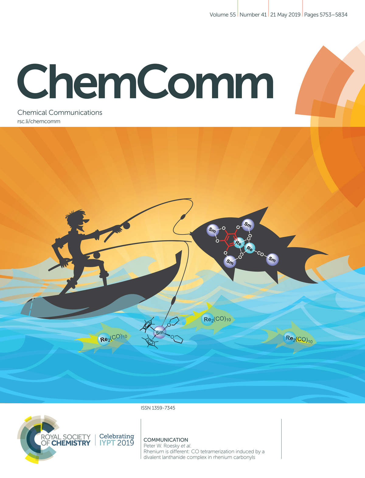 Cover Chemical Communication 2019