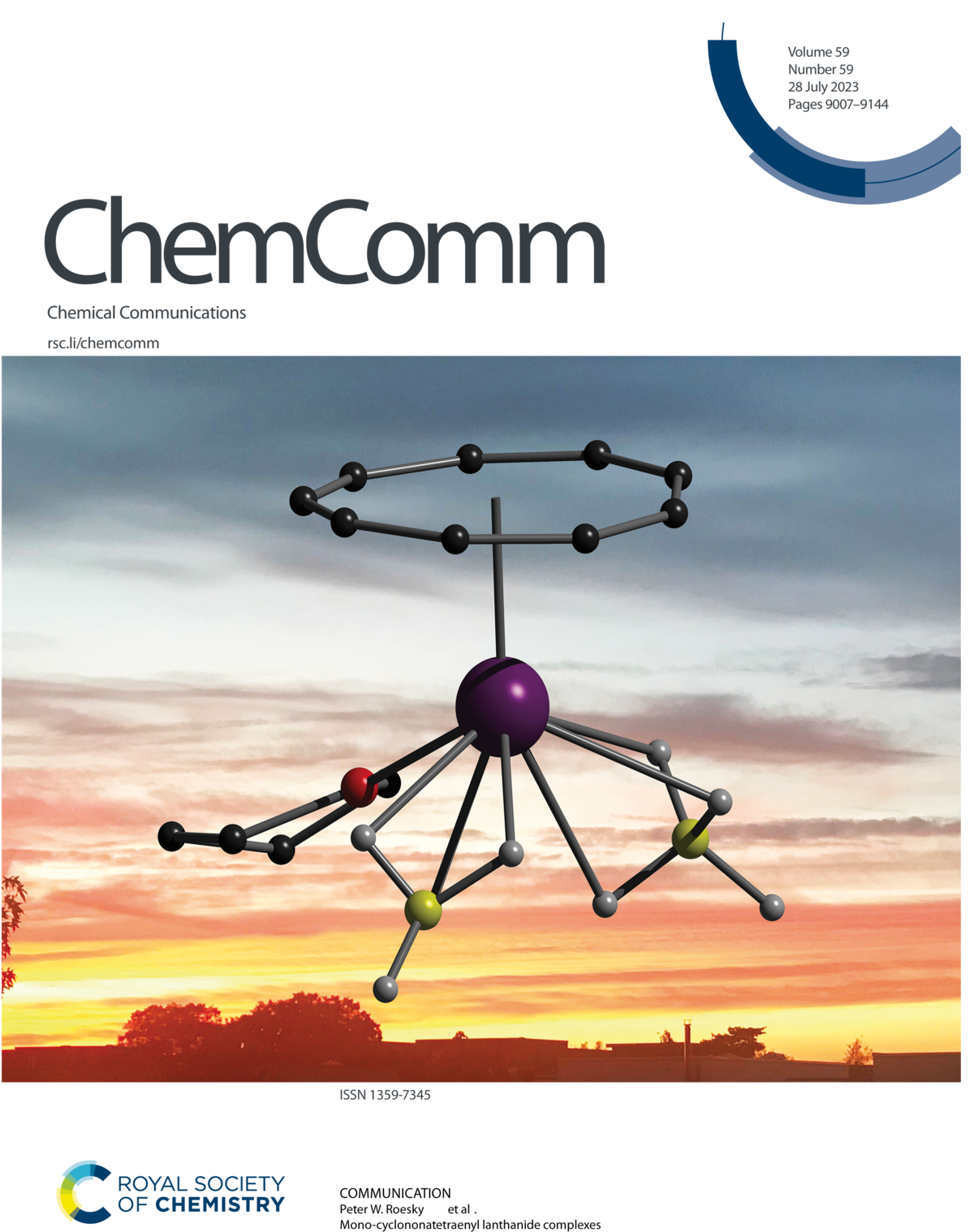 Cover Picture Chemical Communication 