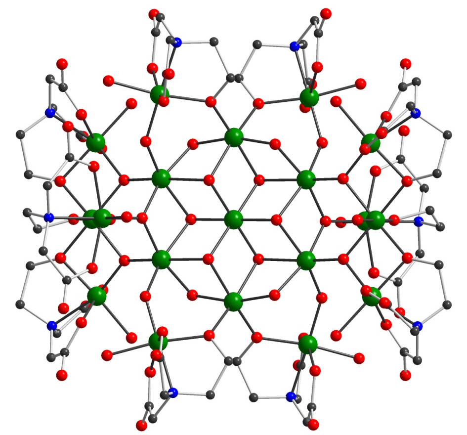 Fe(III)19 cluster